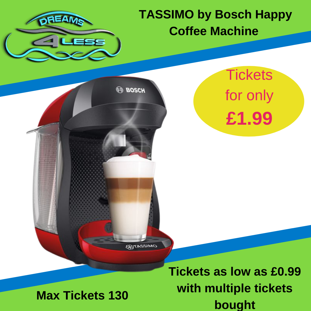 TASSIMO by Bosch Happy TAS1003GB Coffee Machine - Red